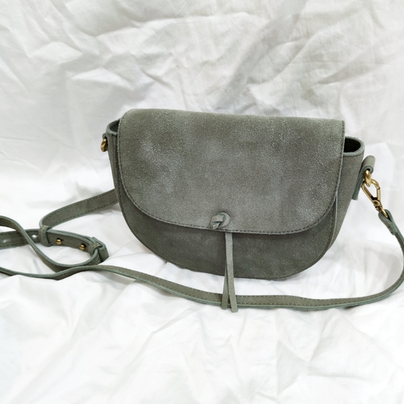 Madewell Bags Madewell The Elsewhere Tie Saddlebag Crossbody In